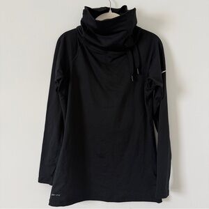 Nike Black Cowl Neck Sweatshirt with thumb holes